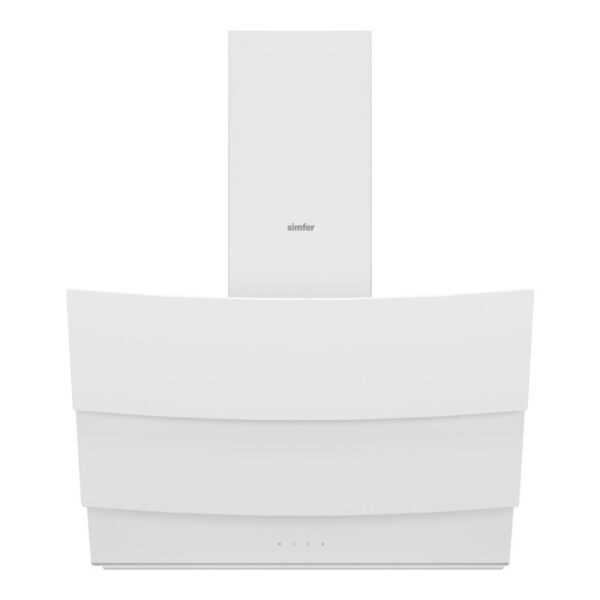 Simfer 8707 60CM Premium Dokunmatik Beyaz Cam Davlumbaz Kumandalı